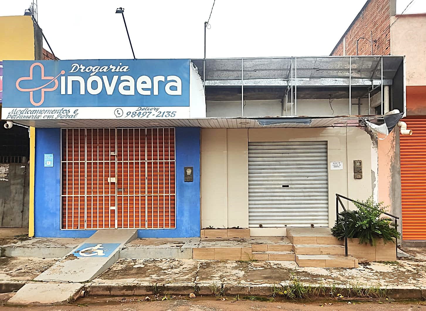 Pontos Comerciais na Avenida Principal da Nova Terra